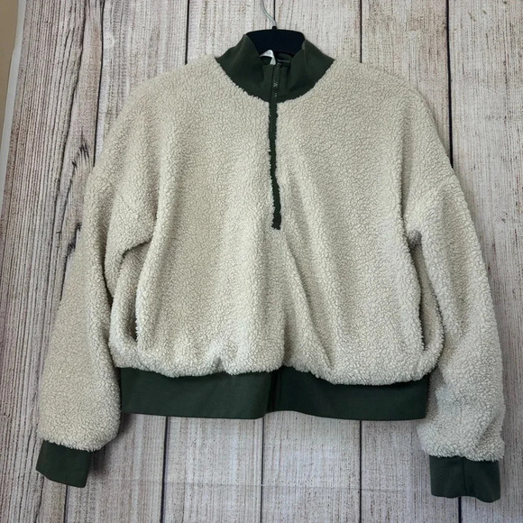 Fabletics Womens Dream Polar Fleece Pullover size Large - Picture 3 of 12